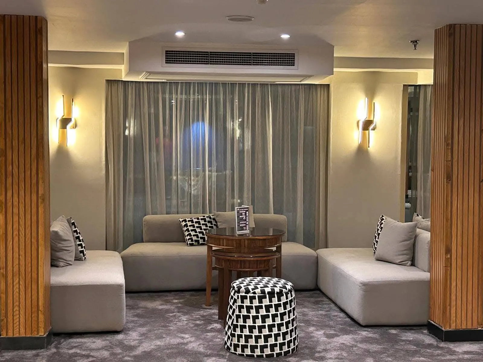 Lounge aboard the MS Coral II Nile Cruise Nile cruise